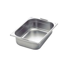 Cuba Tramontina GN 1/2 Aço Inox Alças Móveis Profundidade 100mm - Aço 304 Tramontina