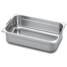 Cuba Gastronômica Tramontina 1/1 Aço Inox Alças Móveis Profundidade 180mm - Aço 304 Tramontina