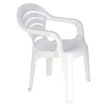 Cadeira Tramontina Angra Basic Braços Branco Tramontina