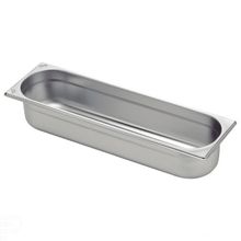 Cuba Tramontina GN 2/4 Aço Inox sem Alças Profundidade 100mm - Aço 430 Tramontina