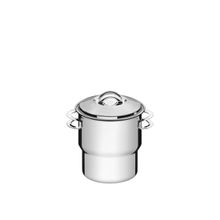 Cuscuzeira Tramontina Solar Aço Inox Tampa Alças 14cm 2,2L Tramontina