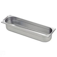 Cuba Tramontina GN 2/4 Aço Inox Alças Móveis Profundidade 100mm - Aço 304 Tramontina