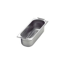Cuba Tramontina GN 2/8 em Aço Inox com Alças Móveis Profundidade 100 mm - Aço 430 Tramontina