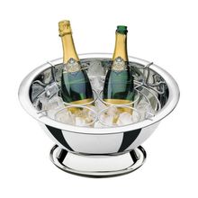 Champanheira Tramontina Rotonda Aço Inox Suporte 4 Garrafas 42cm 11,9L Tramontina