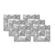 Conjunto Argolas Guardanapo Prisma Tramontina Aço Inox 6 Peças Tramontina