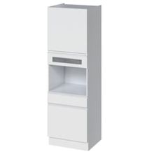Paneleiro Itatiaia BBB20 6000001344 com Nicho para Micro-ondas, 2 Portas e 1 Gaveta – Branco