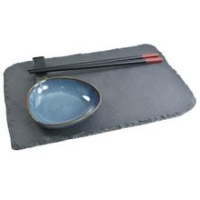 Conjunto para Sushi Dynasty em Ardósia - 3 Peças