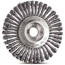 Escova Circular Arame Entrançado 4.1/2''x1/4'' Tramontina PRO Tramontina