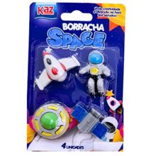 Borracha Space Astronauta com 4 peças