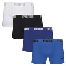 Kit 4 Cuecas Puma Boxer Sem Custura Masculina