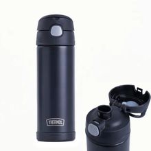 GARRAFA TÉRMICA FUNTAINER F404 PRETA 470ML - THERMOS