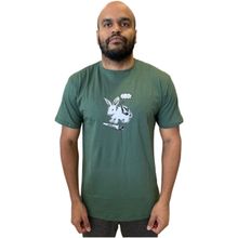 Camiseta Volcom Silk Dental Original 2025 Silk Frontal Verde