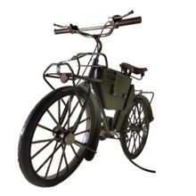 Miniatura Colecionável Bicicleta Verde 30cm Verito