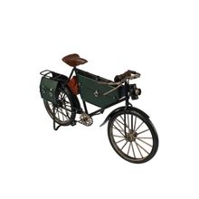 Miniatura Colecionável Bicicleta Verde E Preta Verito