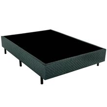 Base Box para Colchão de Casal Biflex Turquia 39x138x188cm - Grafite