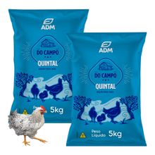Kit 2 un DO CAMPO QUINTAL Ração para Aves 5kg