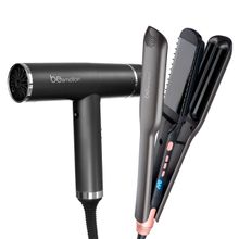 Secador Ultralite Ionic be emotion e Triondas e Prancha Wave & Liss Be Emotion