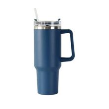 Copo Garrafa Térmica Inox 1200ml Parede Dupla tampa Canudo Premium