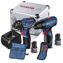 Furadeira Parafusadeira Gsr 120Li Chave De Impacto Gdr 120Li