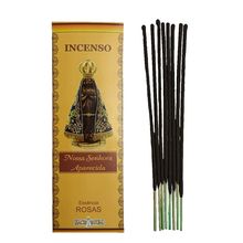 Incenso em Vareta de Nossa Senhora Aparecida com Aroma de Rosas