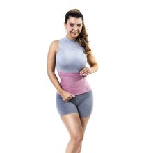 Cinta Modeladora Postural FIT Estreita Rosa Tam EG SalvaPé