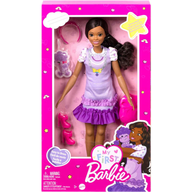 Boneca Barbie Skipper Morena Baby Sitters Aniversario