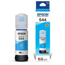 Refil De Tinta Original 544 Ciano 65 ml Para Epson L1110 / L3110 / L3150 / L3250 - T544120