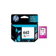 Cartucho Original 662 Colorido 2ML Para Hp 2516, 3516, 3546, 2546, 1516 - CZ104AB