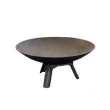 Lenheiro Lareira Braseiro Ferro Fundido Externo Jardim 60Cm