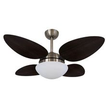 Ventilador De Teto Volare Petalo Quad Marrom 220V