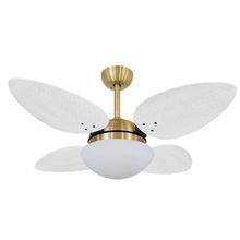 Ventilador De Teto Volare Petalo Palmae Branco 220V