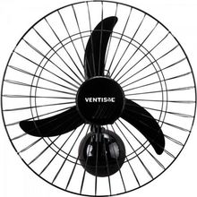 Ventilador De Parede Ventisol Oscilante 60cm Aço Preto Bivolt