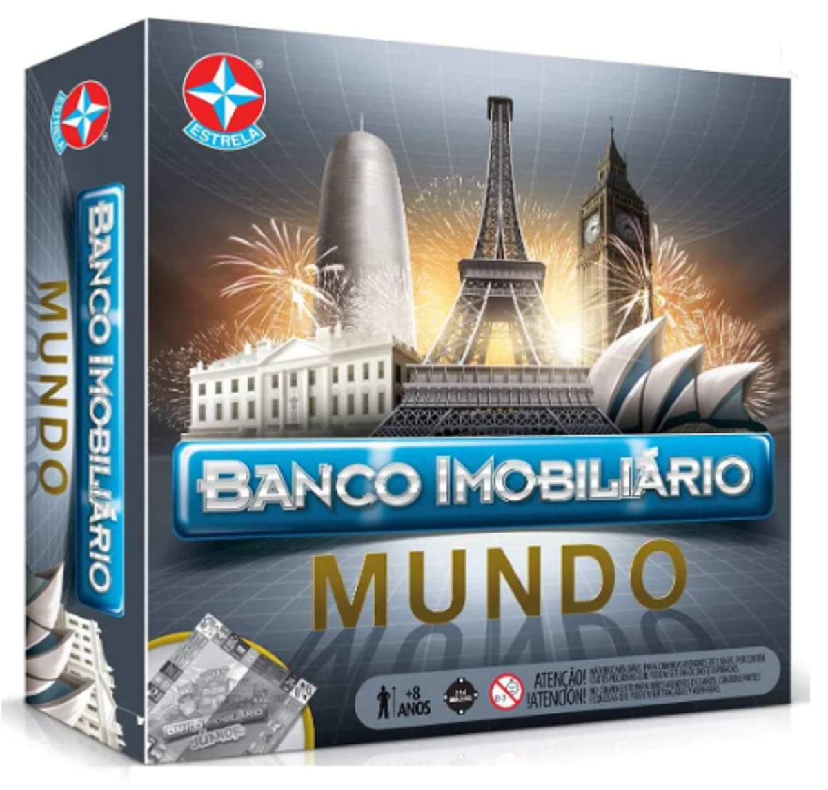 Jogo Super Banco Imobiliário Tabuleiro - Estrela - Shop Coopera