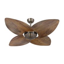 Ventilador De Teto Dormamu Bronze Office 4 Pás Rádica 220v
