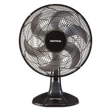 Ventilador De Mesa Ventisol Oscilante 40cm Turbo 6 Preto-cinza 110V