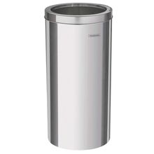 Lixeira Tramontina Sem Tampa Institucional 94540/037 em Aço Inox – 30 L