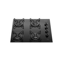 Cooktop A Gás Atlas 4 Bocas Agile Up Preto Bivolt