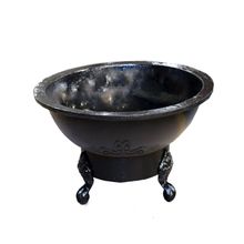 Lenheiro Lareira Braseiro Ferro Fundido Externo Jardim 84Cm