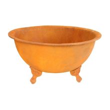 Lenheiro Lareira Braseiro Envelhecida Externa Em Ferro G84cm. - Alta Qualidade!
