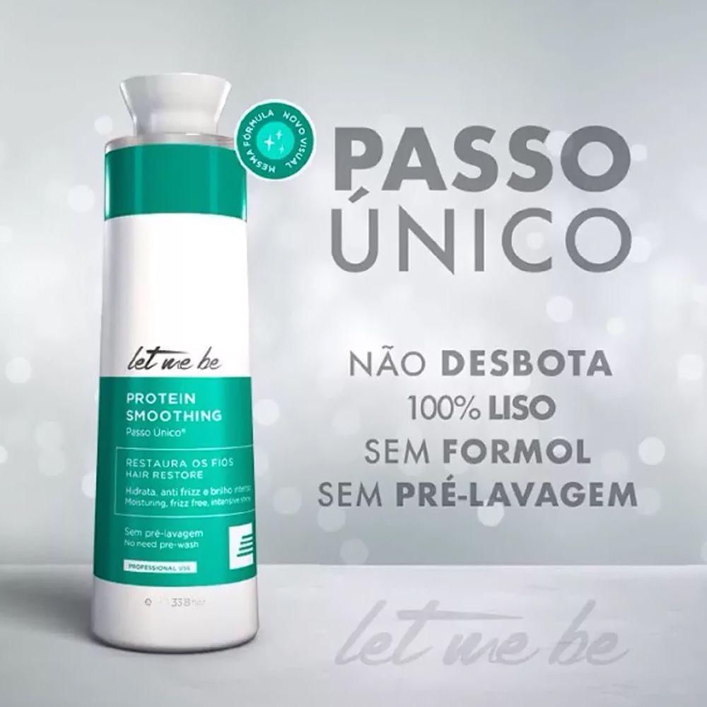 Escova Progressiva Let Me Be Sem Formol 500ml Passo Unico