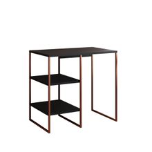 Aparador Adega Bourbon Cobre E Preto 80 Cm