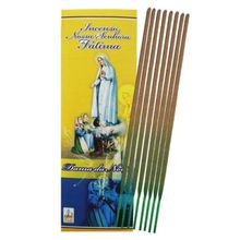 Incenso em Vareta de Nossa Senhora de Fátima com Aroma de Dama da Noite