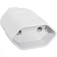 Plugue Fêmea 2P 250 V 10 A Tramontina Branco