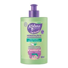 Creme Para Pentear Kolene Cachinhos Hidratação e Superdesembaraço 300ml