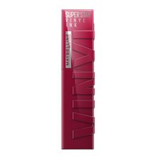 Batom Líquido Longa Duração Maybelline Ny Super Stay Vinyl Ink Unrivaled 4,2ml