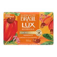 Sabonete em Barra Glicerinado Lux Botanicals Essências Do Brasil Flor Do Cajueiro 100g