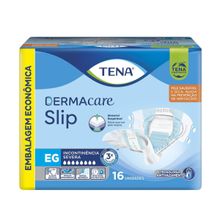 Fralda Geriátrica Tena Dermacare Slip EG 16 Unidades