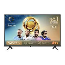 Smart TV 40" Hisense Full HD DLED A4N com sistema operacional VIDAA, Modo Game, Dolby Audio, Depth Enhancer e Modo AI Esportes - 40A35HSV