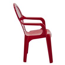 Cadeira Infantil Tramontina Tique Taque em Polipropileno Vermelho