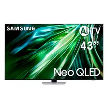 Smart TV 43” 4K Samsung Gaming Neo QN43QN90D QLED, Processador com AI, Dolby Atmos, Alexa built in, Upscaling 4K, Wi-Fi, Bluetooth, USB e HDMI